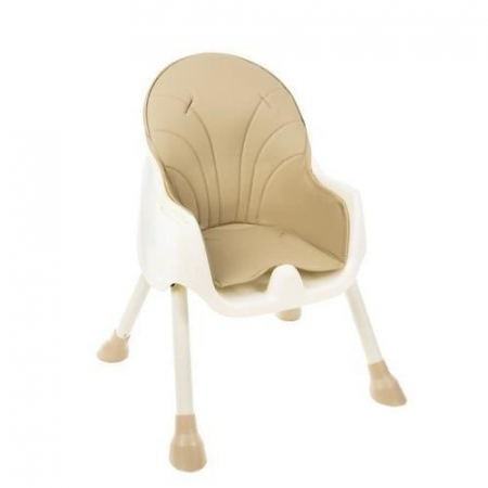 SCAUN DE MASA PENTRU BEBELUSI, 3 IN 1, BEJ, MAX 20 KG, 60X75X92 CM, KRUZZEL [4]