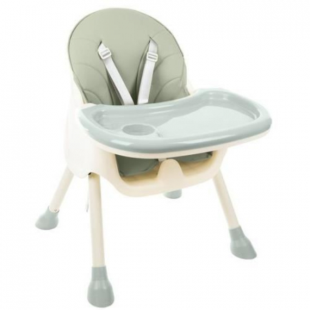 SCAUN DE MASA PENTRU BEBELUSI, 3 IN 1, VERDE, MAX 20 KG, 60X75X92 CM, KRUZZEL [6]