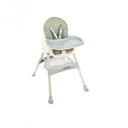 Mobilier bucatarie - SCAUN DE MASA PENTRU BEBELUSI, 3 IN 1, VERDE, MAX 20 KG, 60X75X92 CM, KRUZZEL