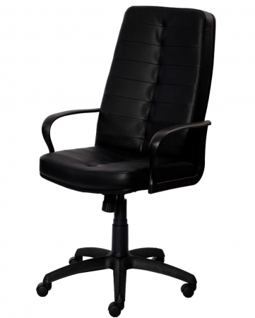 Scaune directoriale - SCAUN DIRECTORIAL ARTEMIS, PIELE ECO, BRATE PLASTIC, STEA PLASTIC