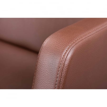 SCAUN DIRECTORIAL ARYA CU BAZA DIN ALUMINIU, MATERIAL ECO PIELE ARIZONA [5]