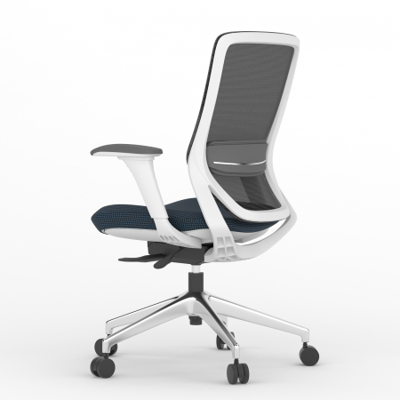 SCAUN ERGONOMIC COL, INDIGO, CU BAZA ALUMINIU [3]