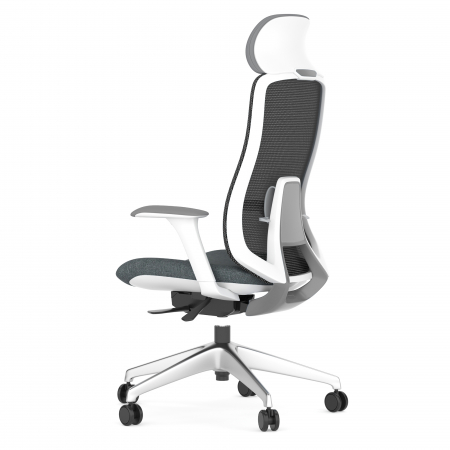SCAUN ERGONOMIC LIDO-H, DARK GREY, CU BAZA ALUMINIU [1]