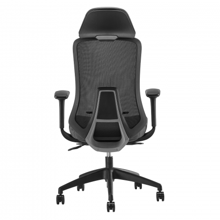 SCAUN ERGONOMIC LILI, NEGRU, GRI INCHIS [3]