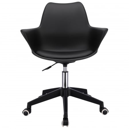 Scaune - Scaun pivotant scandinav negru
