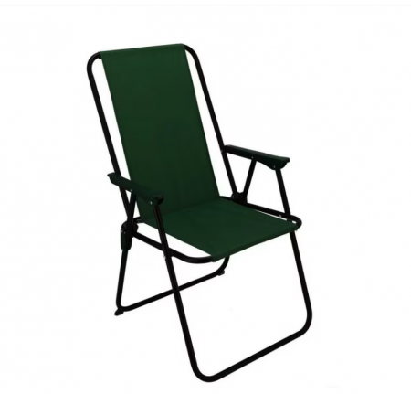 Scaune gradina si sezlonguri - Scaun pliabil, verde/negru