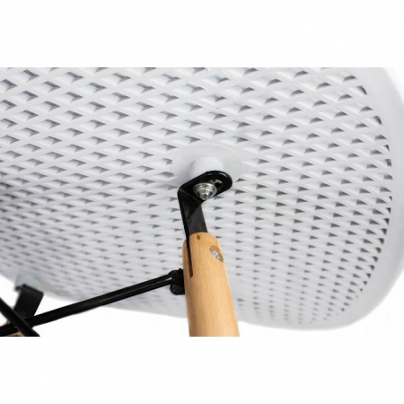 SCAUN STIL SCANDINAV, PP, LEMN, ALB, 45X56X77 CM, CAVA [1]