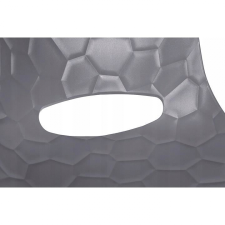 SCAUN STIL SCANDINAV, PP, LEMN, MAX 100 KG, GRI, 45X55X78 CM, LARS [1]