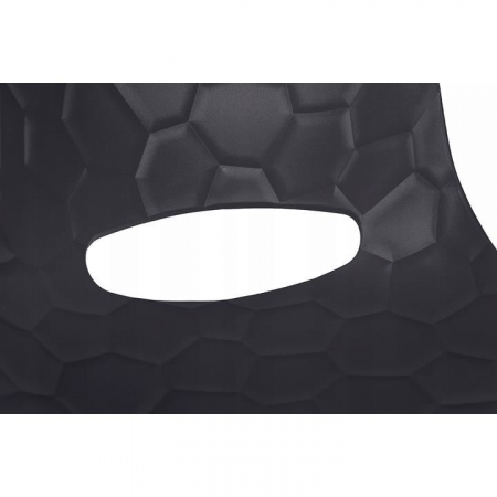 SCAUN STIL SCANDINAV, PP, LEMN, MAX 100 KG, NEGRU, 45X55X78 CM, LARS [1]
