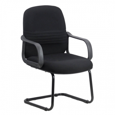 Amenajari Interioare - SCAUN VIZITATOR AZAY INTERIORS 714V NEGRU
