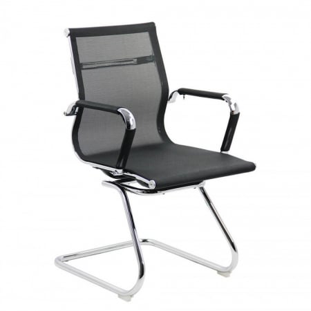 Scaune vizitator - SCAUN VIZITATOR AZAY INTERIORS 804 NEGRU