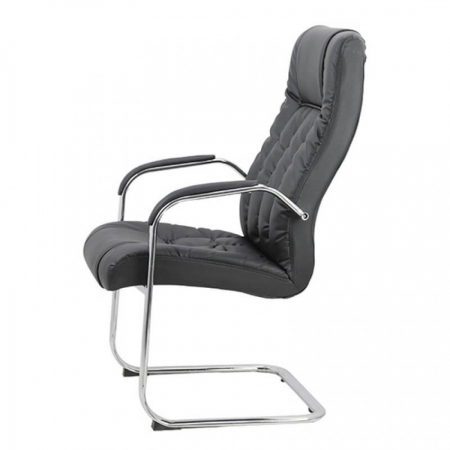 SCAUN VIZITATOR AZAY INTERIORS 8115 NEGRU [1]