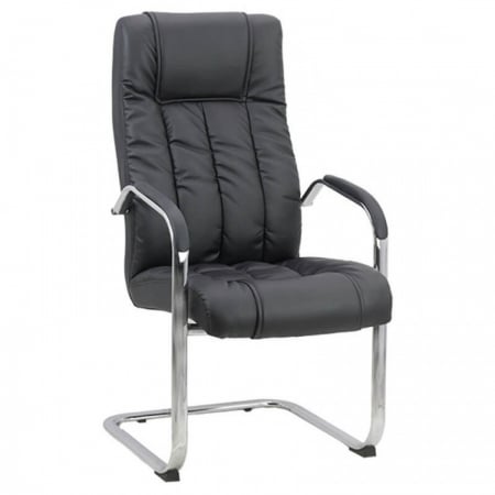 Scaune vizitator - SCAUN VIZITATOR AZAY INTERIORS 8115 NEGRU