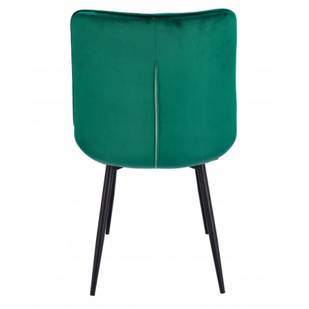 SCAUNE BUCATARIE/LIVING, METALIC, CATIFEA, VERDE, SET 4 BUC, 53X63X83 CM, MISTY [2]