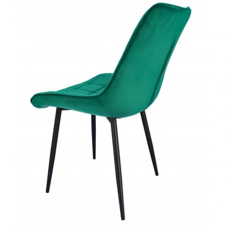 SCAUNE BUCATARIE/LIVING, METALIC, CATIFEA, VERDE, SET 4 BUC, 53X63X83 CM, MISTY [5]