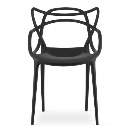SCAUNE BUCATARIE/LIVING, SET 4 BUC, ARTOOL, KATO, PP, NEGRU, 54X55X82.5 CM [3]