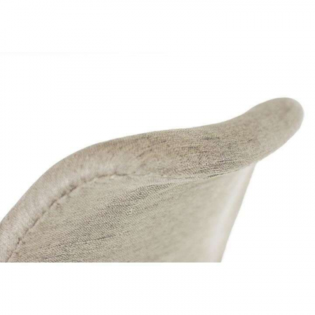 SCAUNE BUCATARIE/LIVING, STOFA, LEMN, GRI CALD, SET 4 BUC, 49X55X82 CM [6]