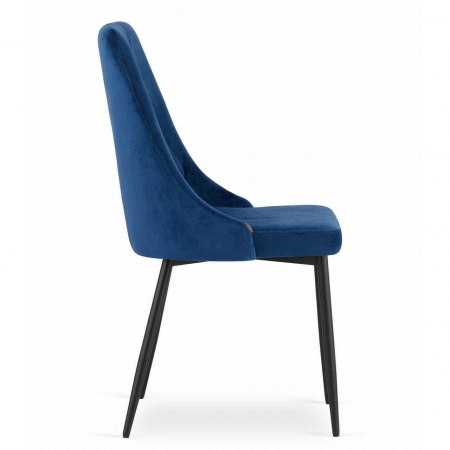 SET 4 SCAUNE BUCATARIE/LIVING, ARTOOL, IMOLA, CATIFEA, METAL, BLEUMARIN, 48.5X61X93.5 CM [6]