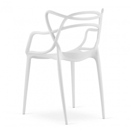 SET 4 SCAUNE BUCATARIE/LIVING, ARTOOL, KATO, PP, ALB, 54X55X82.5 CM [2]