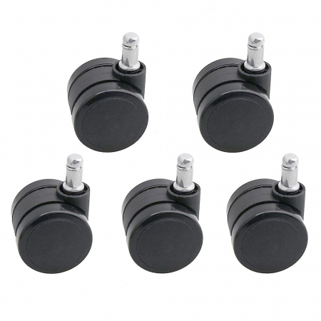 Accesorii Birou - SET 5 ROTI PU, DIAMETRU 60MM