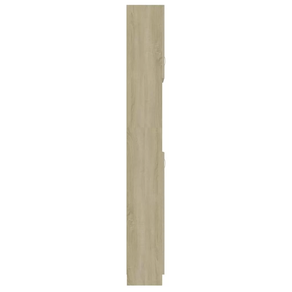 SET DULAP MASINA DE SPALAT, STEJAR SONOMA, 96 X 25.5 X 190CM [11]