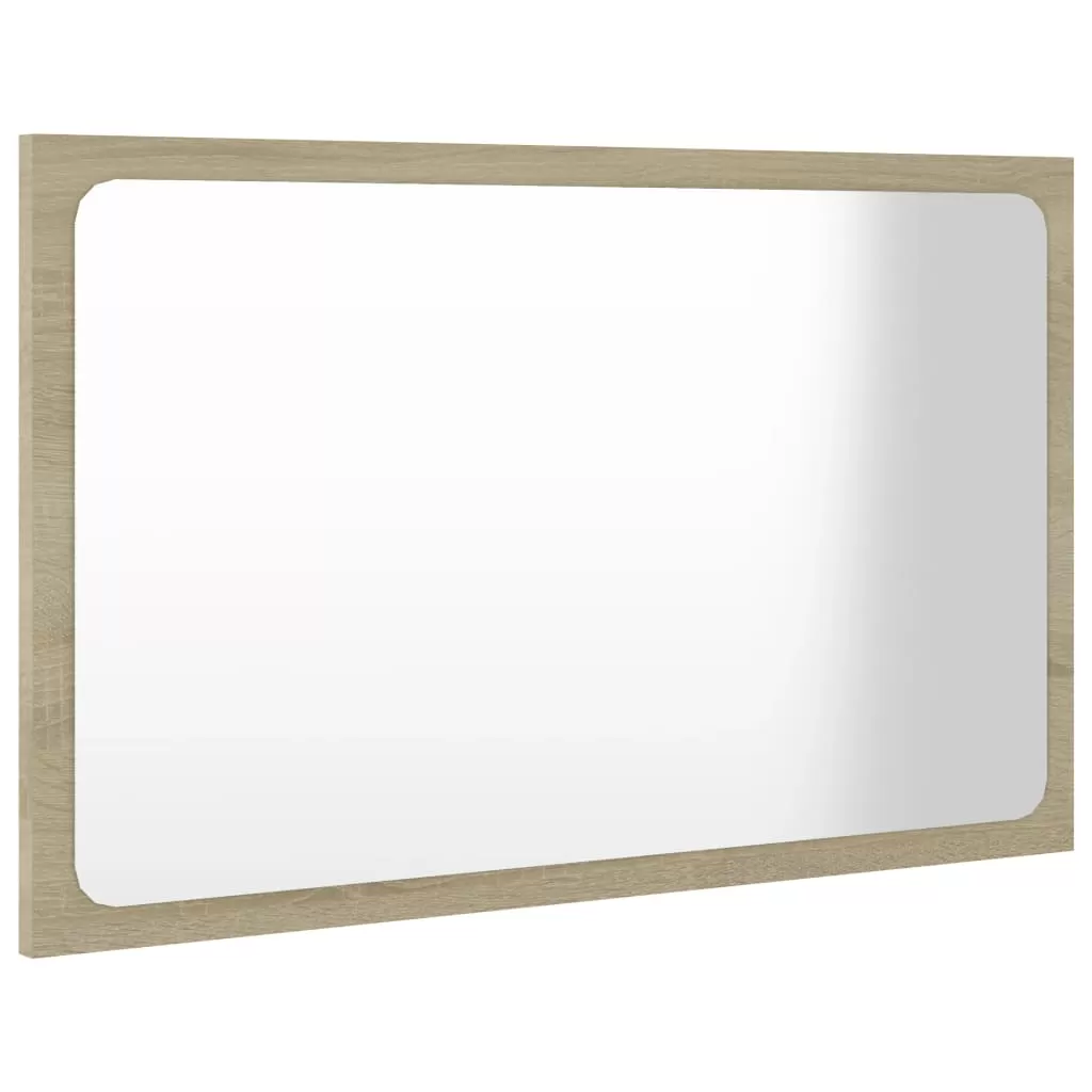 SET MOBILIER BAIE, 2 PIESE, ALB SI STEJAR SONOMA [10]