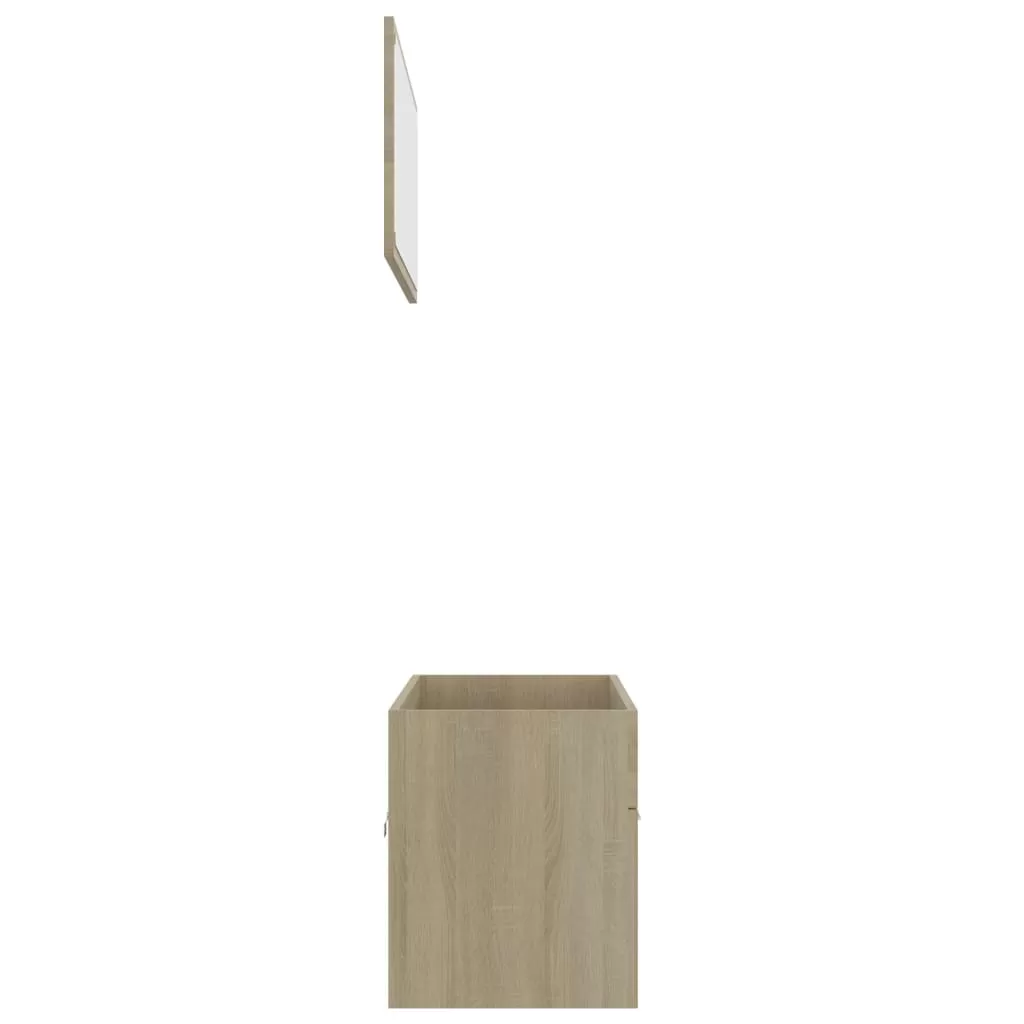 SET MOBILIER BAIE, 2 PIESE, STEJAR SONOMA [6]