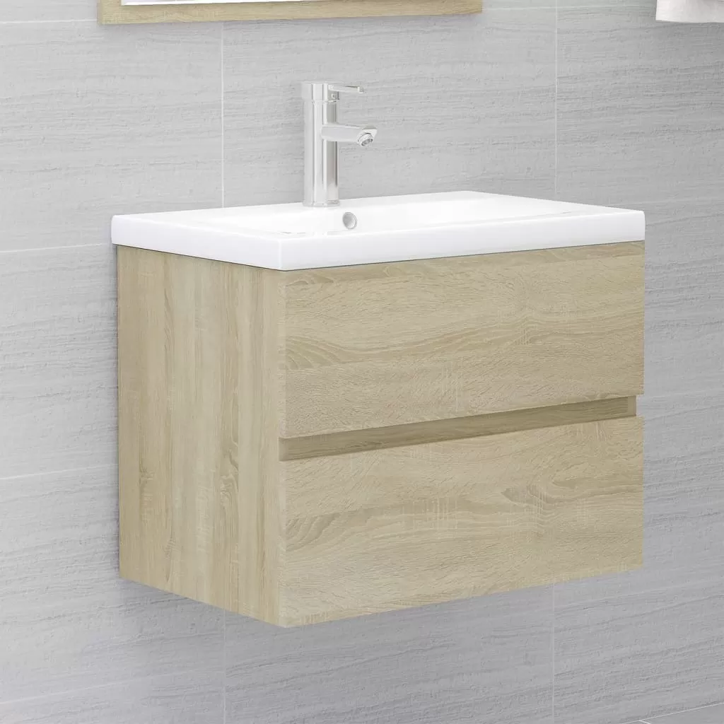 SET MOBILIER BAIE, STEJAR SONOMA, 60 X 38.5 X 45 CM [2]