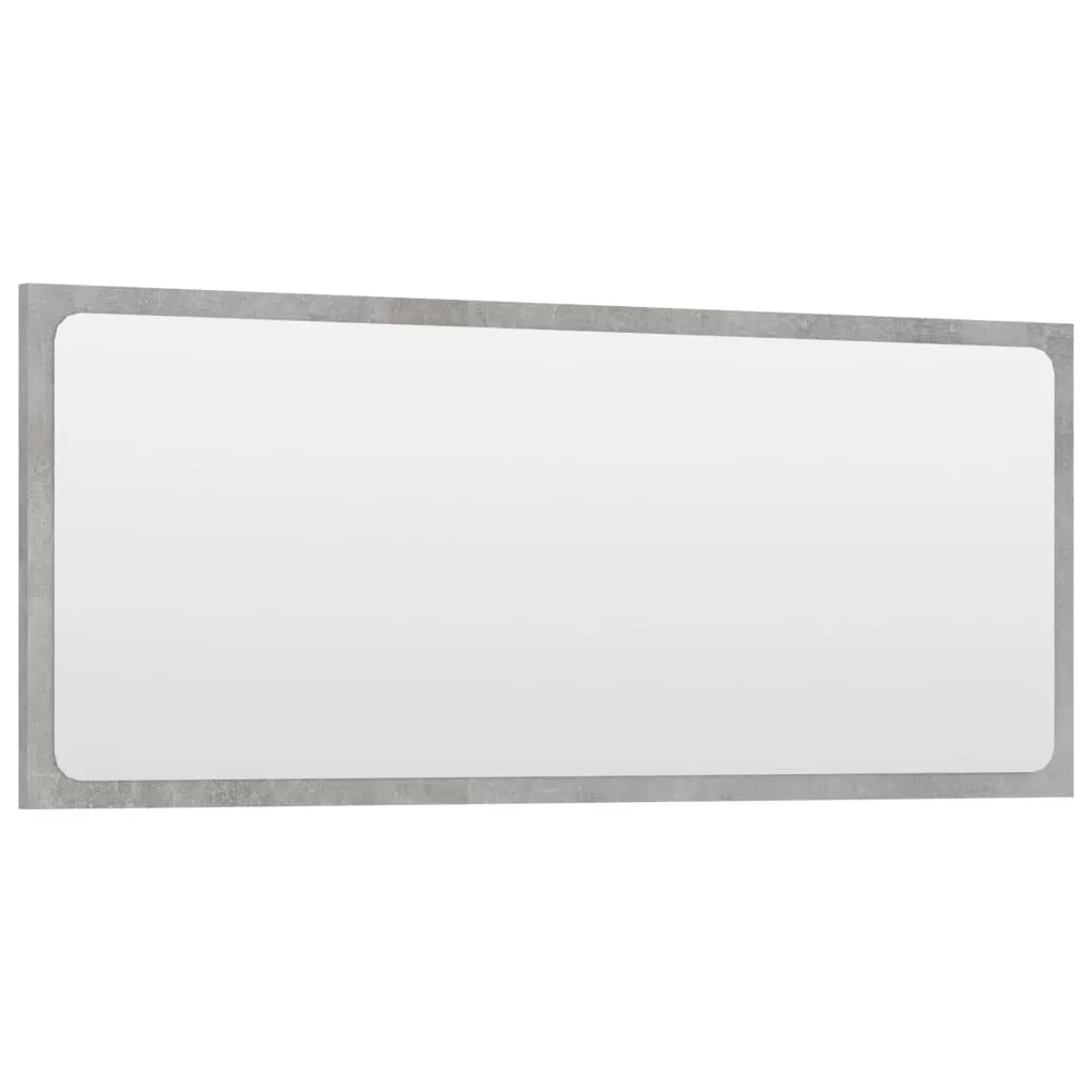 SET MOBILIER DE BAIE, 2 PIESE, GRI BETON [10]