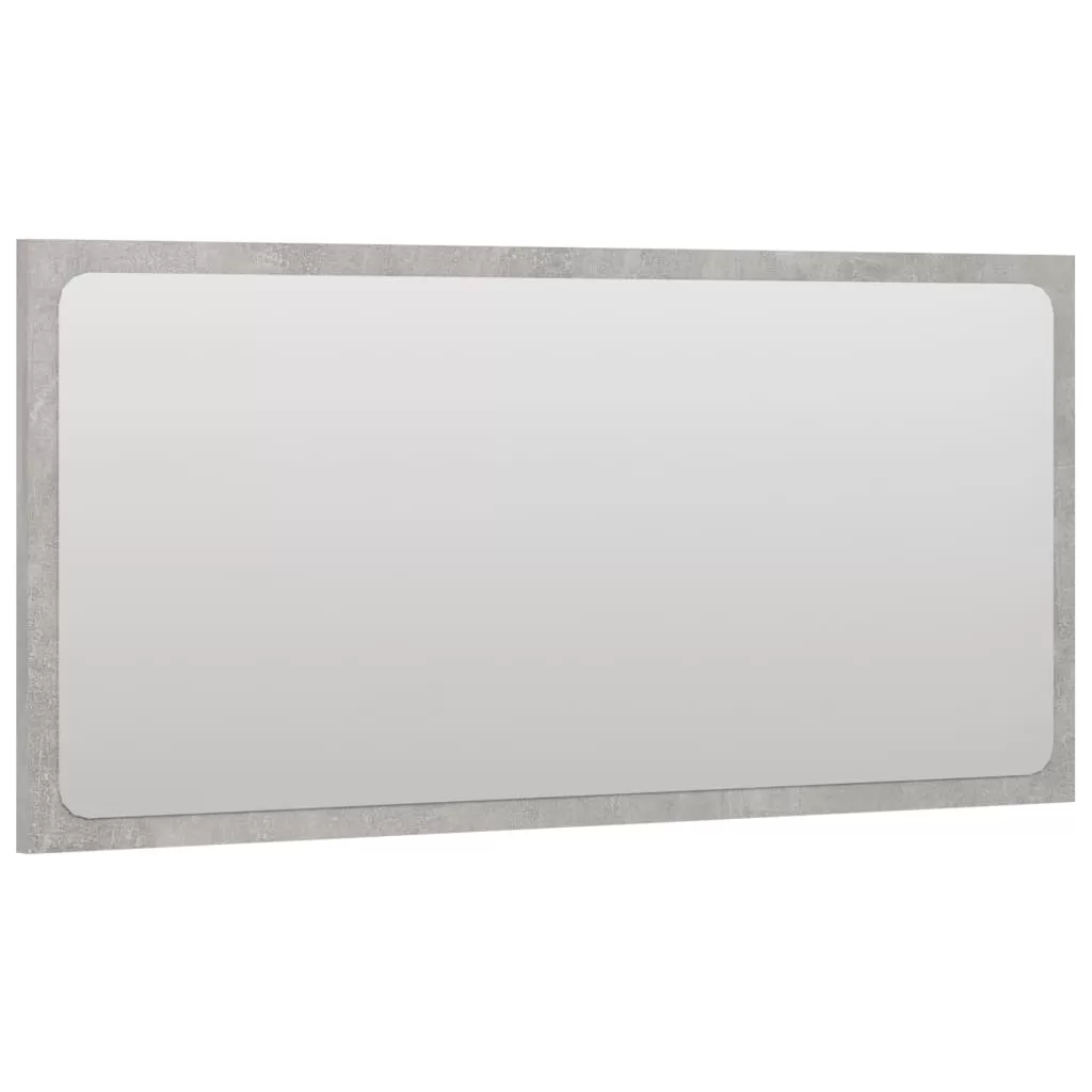 SET MOBILIER DE BAIE, 2 PIESE, GRI BETON [7]