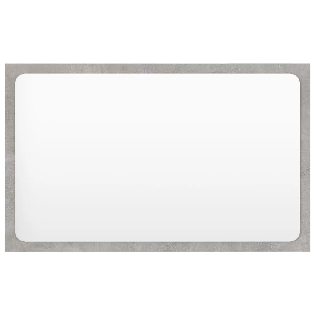 SET MOBILIER DE BAIE, 2 PIESE, GRI BETON [7]