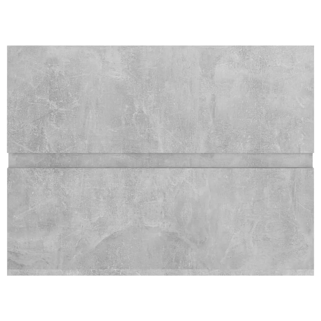 SET MOBILIER DE BAIE, 2 PIESE, GRI BETON [11]
