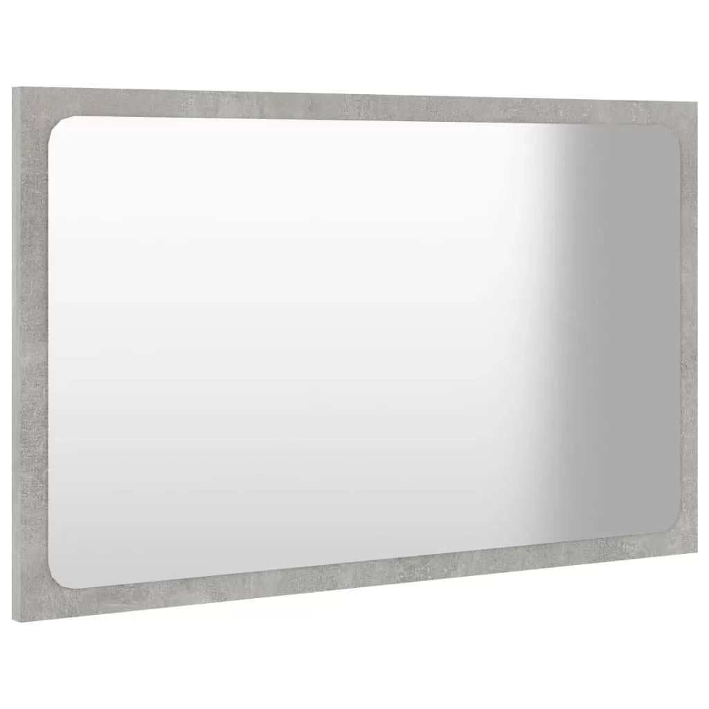 SET MOBILIER DE BAIE, 2 PIESE, GRI BETON [8]