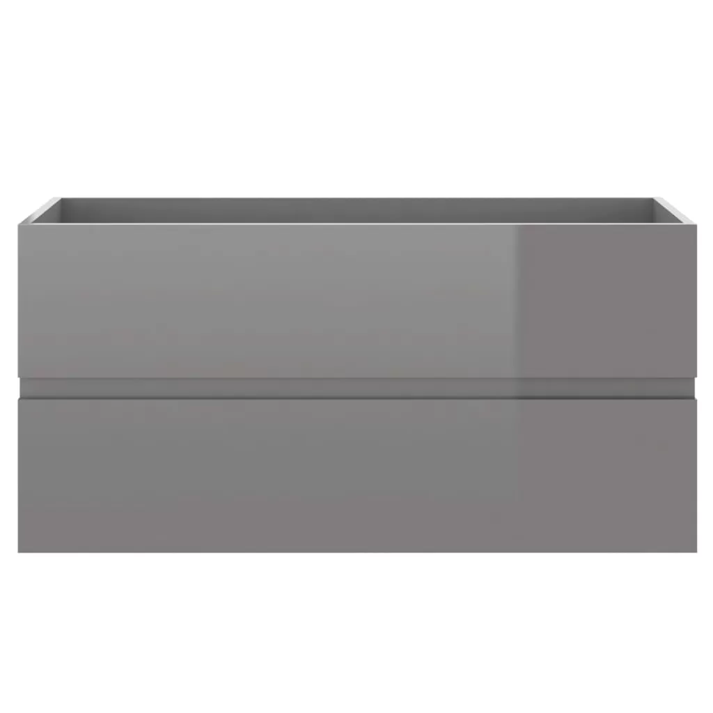 SET MOBILIER DE BAIE, 2 PIESE, GRI LUCIOS [11]