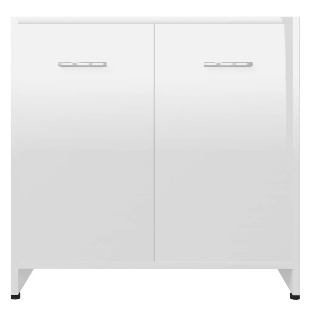 SET MOBILIER DE BAIE, 4 PIESE, ALB LUCIOS [4]
