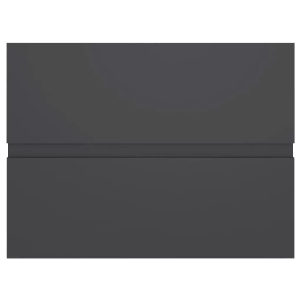 SET MOBILIER DE BAIE, GRI, 60 X 38.5 X 45 CM [8]