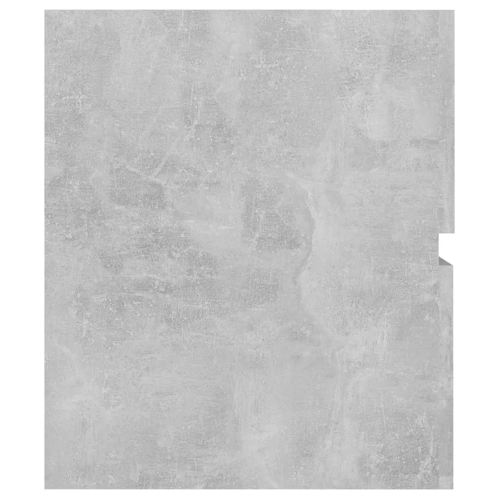 SET MOBILIER DE BAIE, GRI BETON, 60 X 38.5 X 45 CM [9]