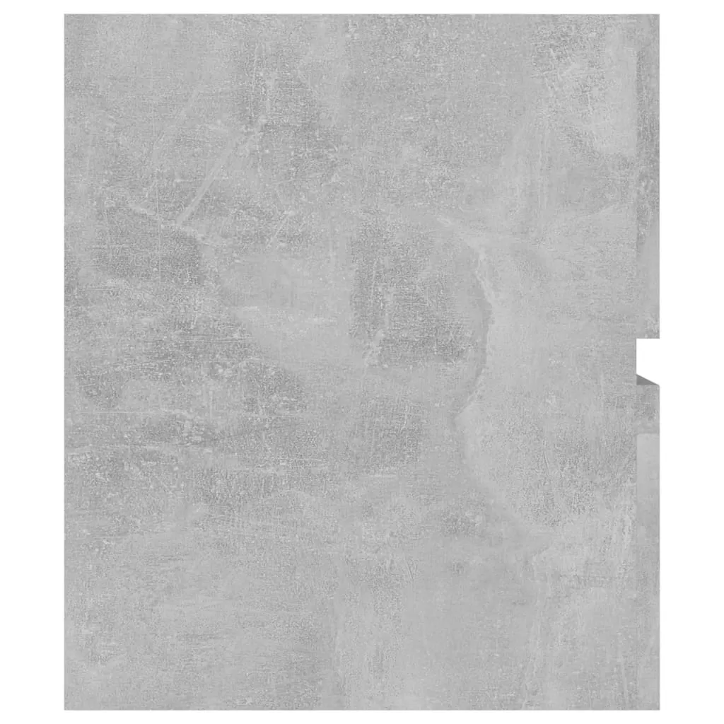 SET MOBILIER DE BAIE, GRI BETON, 80 X 38.5 X 45 CM [10]