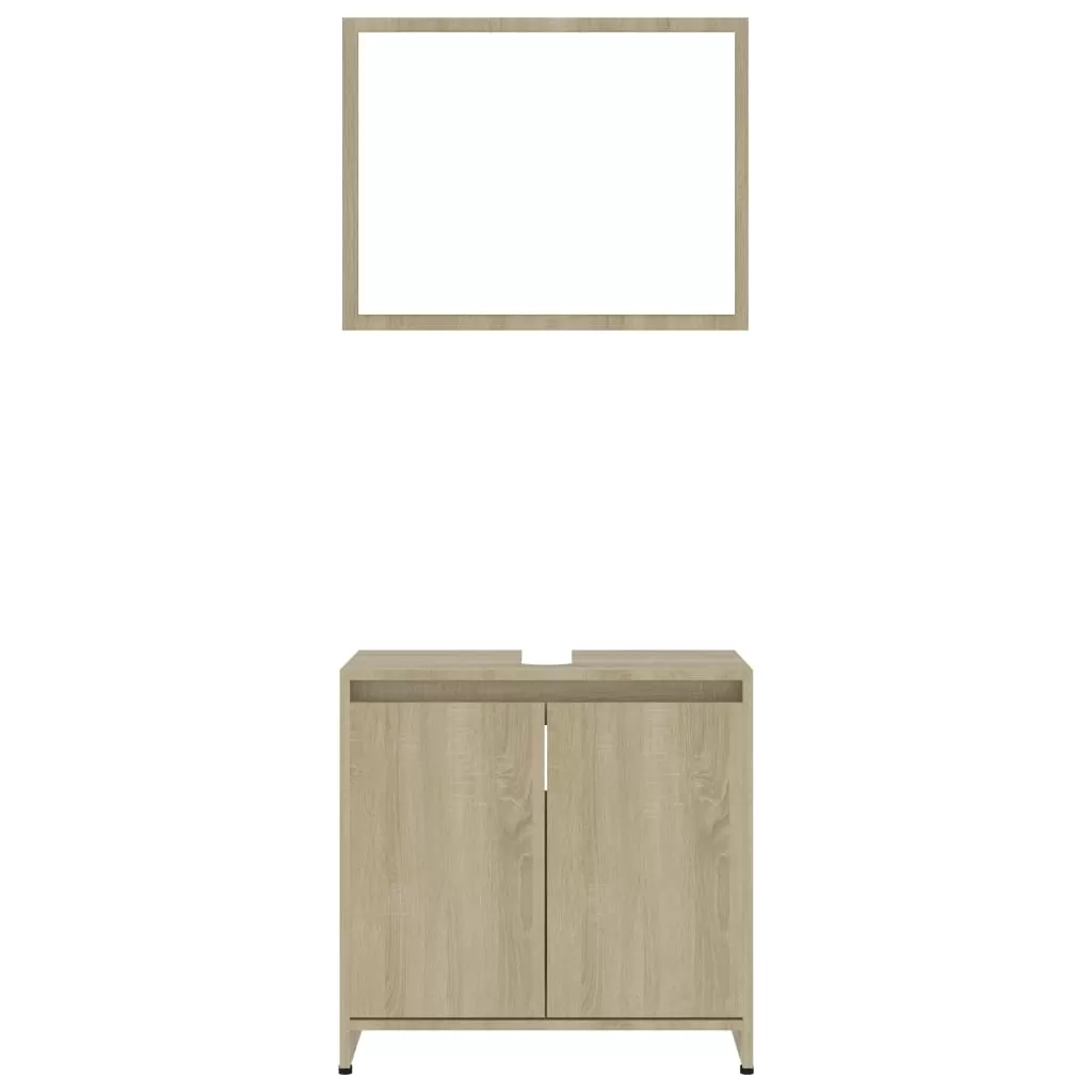 SET MOBILIER DE BAIE, STEJAR SONOMA [5]