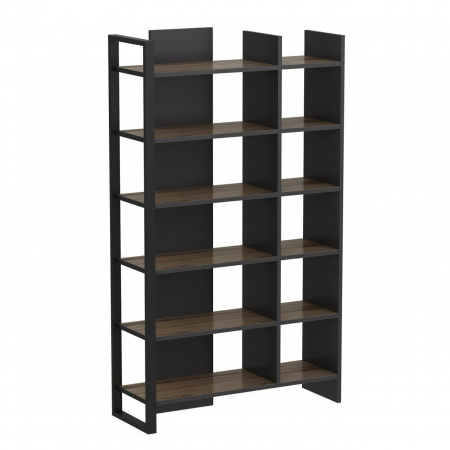 SET MOBILIER SUFRAGERIE, 4 CORPURI, PAL MELAMINAT, NATUR SI ANTRACIT, LENOIR, MINAR [3]