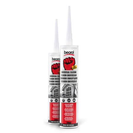 SILICON UNIVERSAL TRANSPARENT, 280 ML, BEOROL [2]
