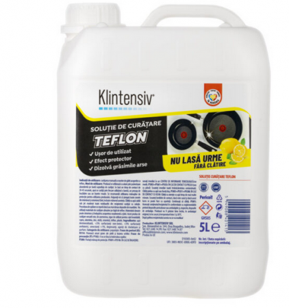 Curatenie si igiena - Solutie curatare teflon, 5 litri