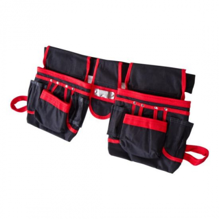 Organizatoare si cutii scule - SORT/CENTURA PORT SCULE, 2 COMPARTIMENTE, 24X20 CM, BEOROL