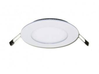 Spoturi LED - SPOT LED ROTUND INCASTRAT 6W LUMINA CALDA