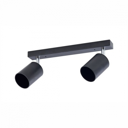 Amenajari Interioare - Spot Liniar Reglabil Negru 2XGU10 450mm