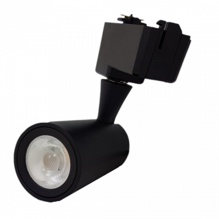 Lustre - Spot Sina Negru 18W=180W, 3000K, lumina calda