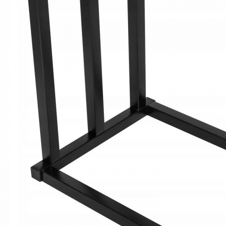 SUPORT PENTRU PROSOAPE DE BAIE, METALIC, 3 BRATE, NEGRU, 45X21.5X84 CM, SPRINGOS [3]