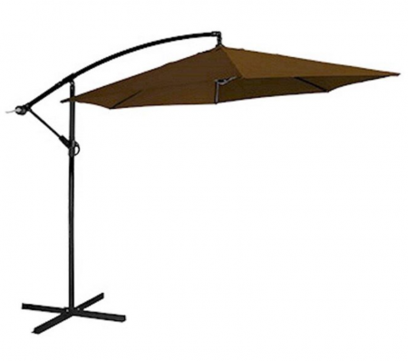 Umbrele si Pergole - Umbrelă de 3 m cu stâlp lateral ,Maro