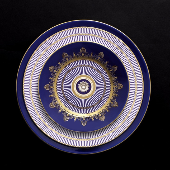 Anthemion Blue platou 30 cm [5]