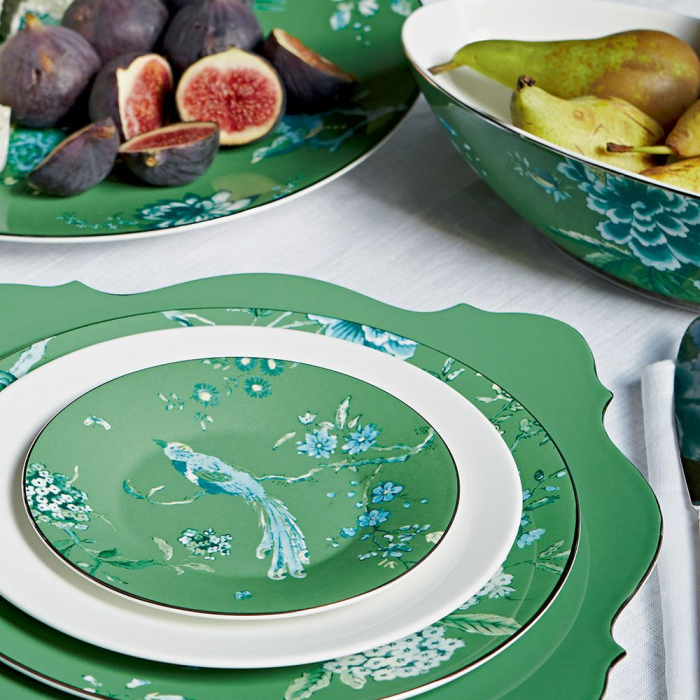 Bol servire Chinoiserie Green 30.5cm [3]